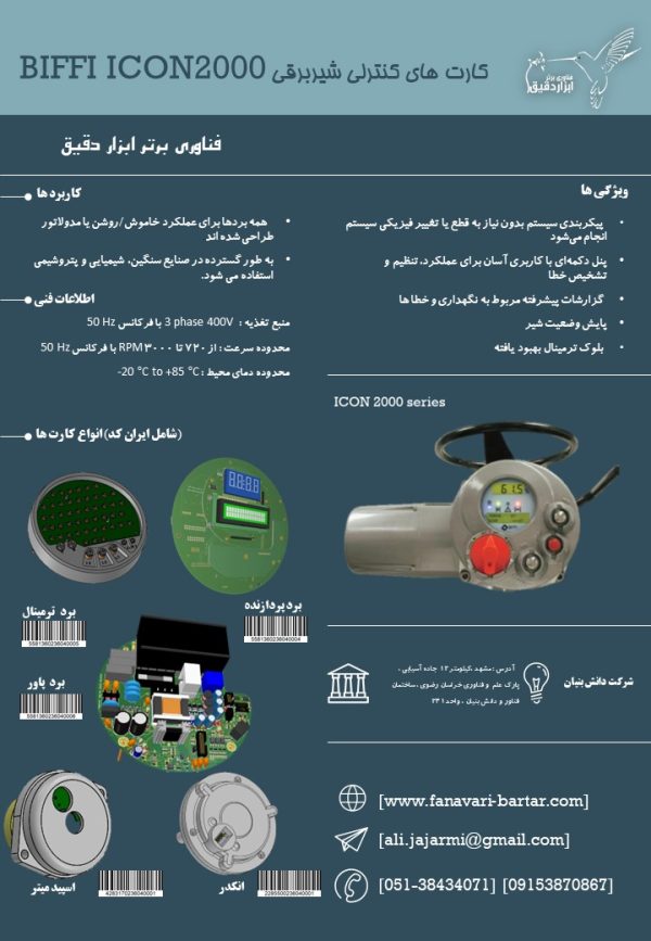 کارتهای شیر برقی ICON 2000 - Image 7